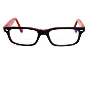 Ray-Ban RB 1535 3573 46-16-125 Black/Red Full Rim Eyeglasses Frame H14829